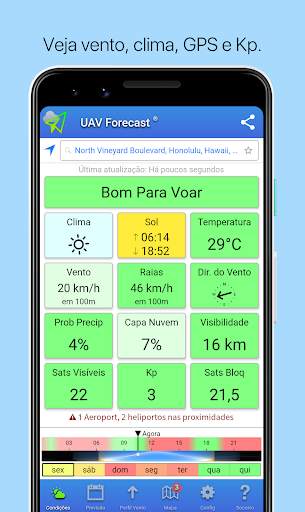 UAV Forecast para UAV Pilots screenshot 1