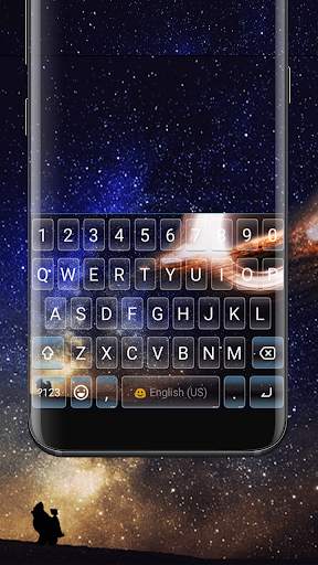 Galaxy King Gif keyboard theme скриншот 1