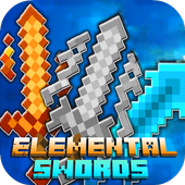 Mod Elemental Swords 2018 for MCPE icon