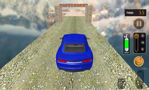 Real Speed Car Escape Stunt screenshot 2