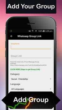 Whats Group - Group Link for Whatsapp screenshot 4