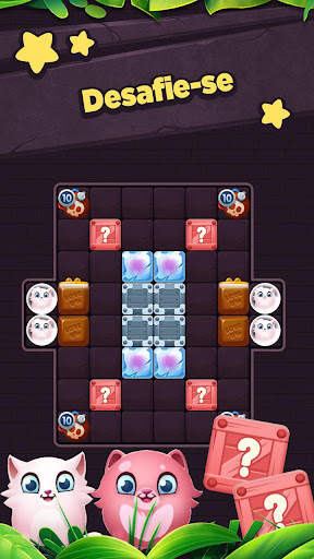 Classic Block Puzzle Game 1010: Free Cat Pop Game screenshot 6