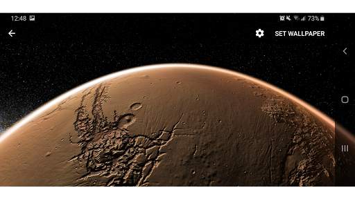Planet Mars 3D Parallax Live Wallpaper screenshot 20