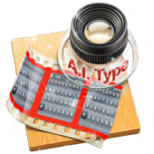 Metallic reflections AiType icon