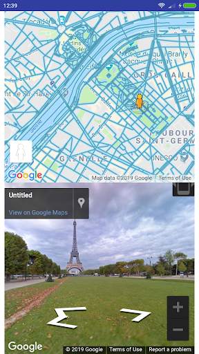 3D location & Street View скриншот 2