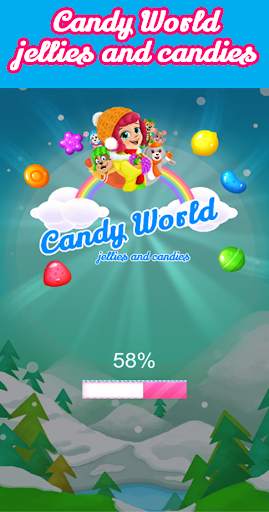 Candy World jellies and candie screenshot 1