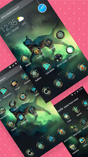 Viverridae-APUS Launcher theme screenshot 2