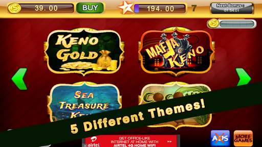 Lucky Numbers Keno Games Free screenshot 3