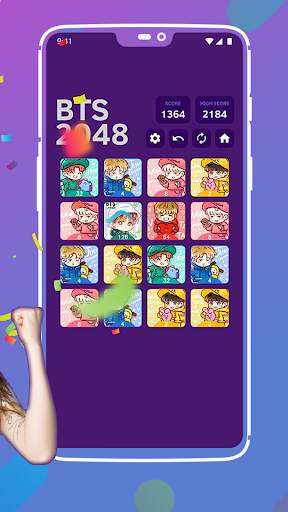 2048 BTS Game screenshot 5