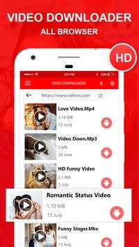 All Video downloader-Free Download any videos screenshot 1