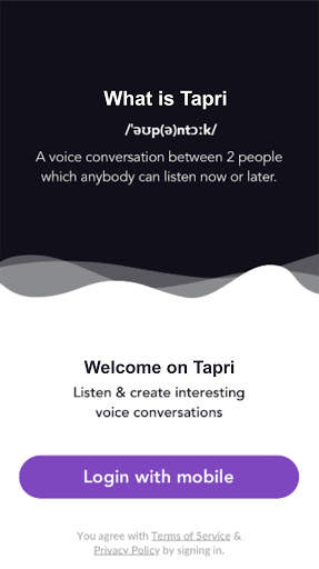 Learn English with Live Audio Classes | Tapri screenshot 1