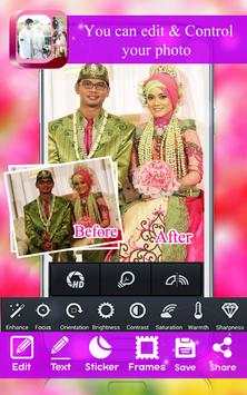 Hijab Wedding Couple screenshot 1