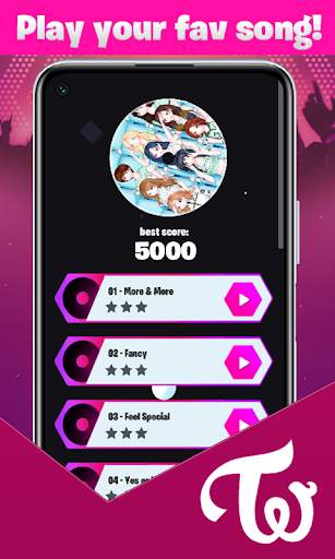 Twice Tiles Hop - Bounce Rush Music 2021 screenshot 2