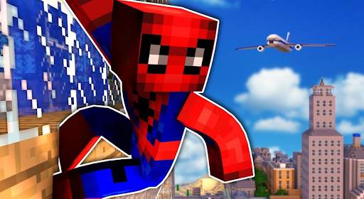 Spiderman Minecraft Game Mod screenshot 1