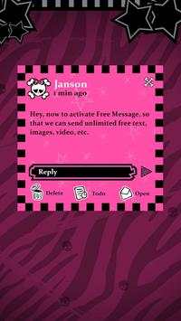 (FREE) GO SMS PRO EMO THEME screenshot 4