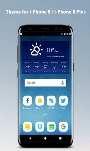 Launcher Theme for iPhone 8 Plus screenshot 7