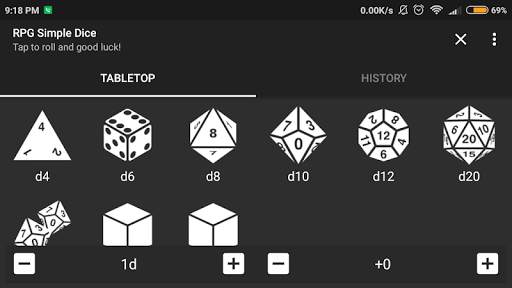 RPG Simple Dice screenshot 5