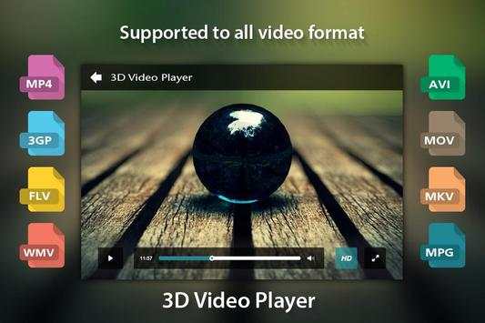 3D HD Video Player screenshot 2