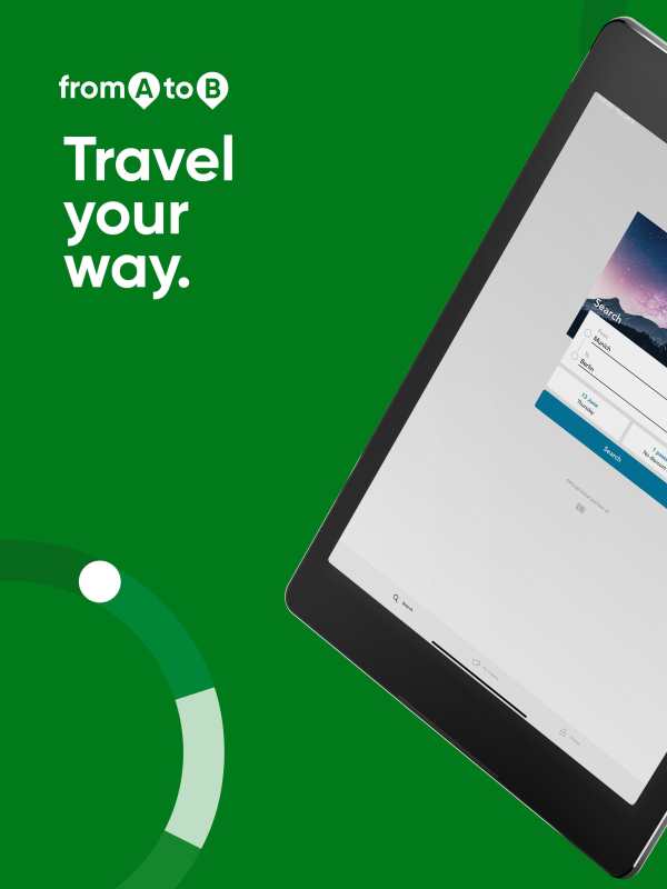 fromAtoB: tickets for train, bus & flights screenshot 6