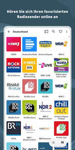 VRadio - Musik und Nachrichten screenshot 1