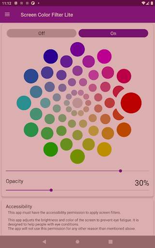 Screen Color Filter Lite screenshot 6