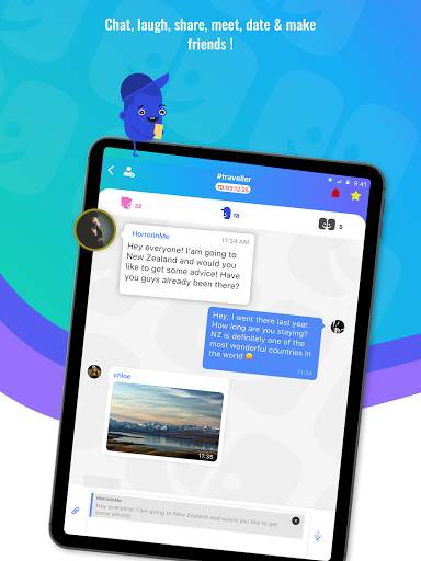 Roomco: chat rooms, date, fun screenshot 7