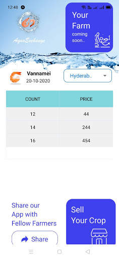 Aqua Exchange screenshot 1