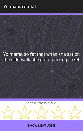 Yo Mama so fat app screenshot 1