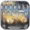 Rain Drop Keyboard Theme Rain Glass icon