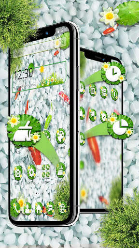 Lucky Koi Fish Theme screenshot 2