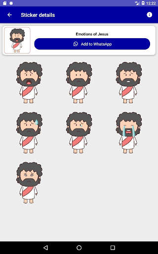 Christian WAStickerApp - Bible screenshot 13