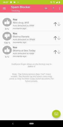 Email Spam Blocker 1 تصوير الشاشة