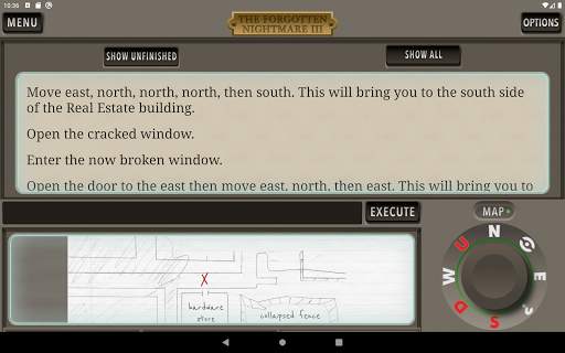 The Forgotten Nightmare 3 Text Adventure Game screenshot 13