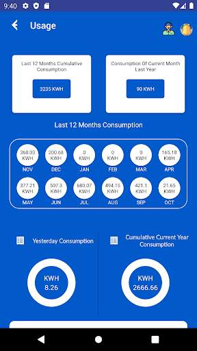 UHBVN Smart Meter 5 تصوير الشاشة