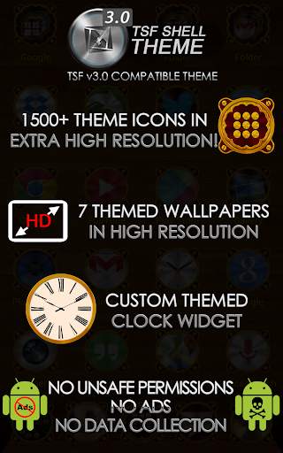 TSF Shell Launcher Theme Decor screenshot 9