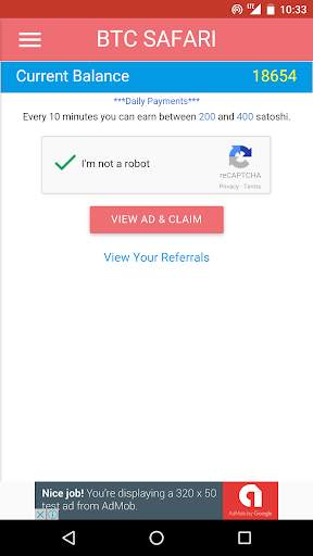 BTC SAFARI - Free Bitcoin screenshot 2