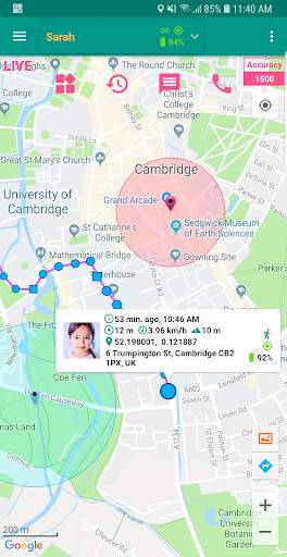 GeoFamily: Location Tracking screenshot 3