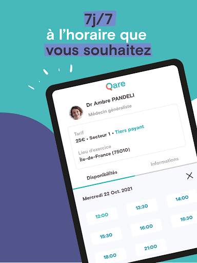 Qare - Consultez un médecin screenshot 9