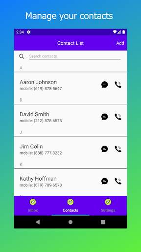 My Second Line: Free Phone Number for Text & Call screenshot 5