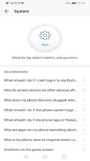 Smart diagnosis screenshot 2