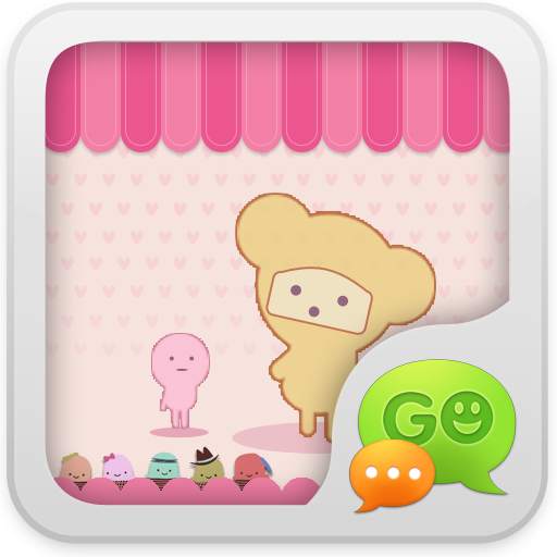 GO SMS Pro Pink Sweet theme 1.1