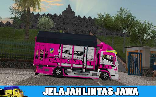 Truck Simulator Indonesia 2021 screenshot 3