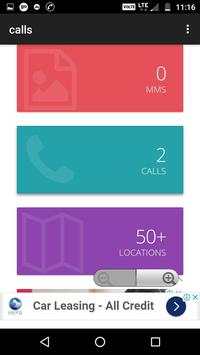 MobileTracker : calls, location, photos, social screenshot 2