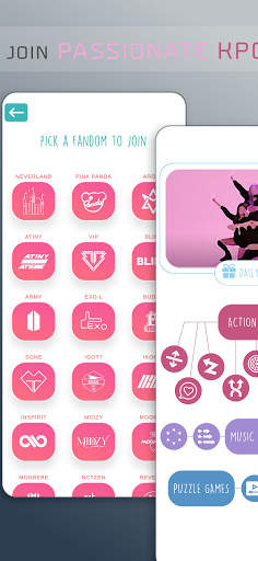 Kpop music game screenshot 7