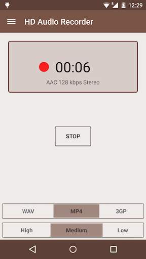 High Quality Audio Recorder 1 تصوير الشاشة