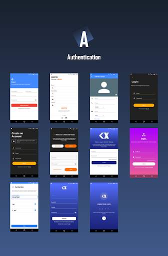CodeX - Android Material UI Templates screenshot 8