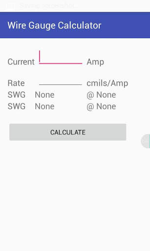 Wire Gauge Calculator screenshot 1