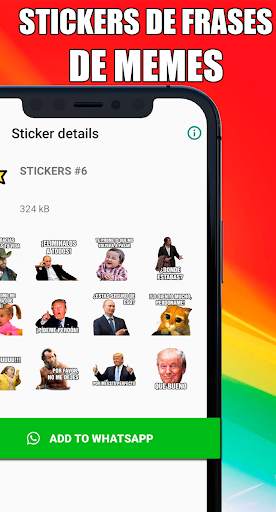 Stickers con Frases en Español para Whatsapp screenshot 3