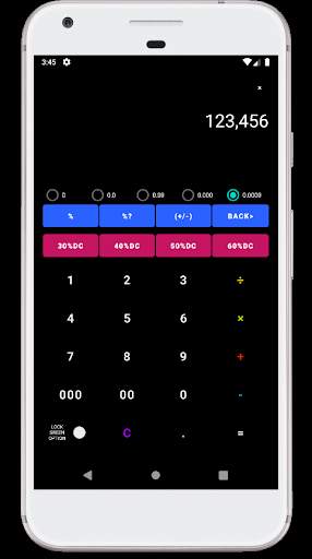 Lock Screen Calculator (잠금화면 계산기) screenshot 2
