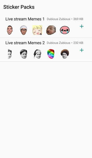 Live stream emote stickers for WhatsApp screenshot 3